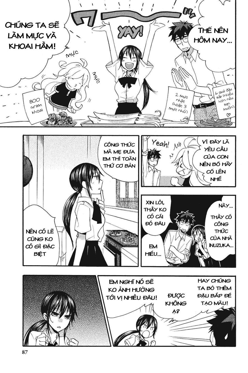 Amaama To Inazuma Chapter 8 - Trang 2