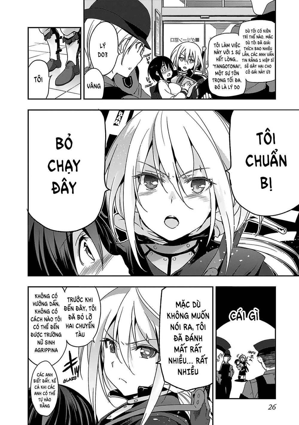 Shoujo Kishidan X Knight Tale Chapter 1 - Trang 2