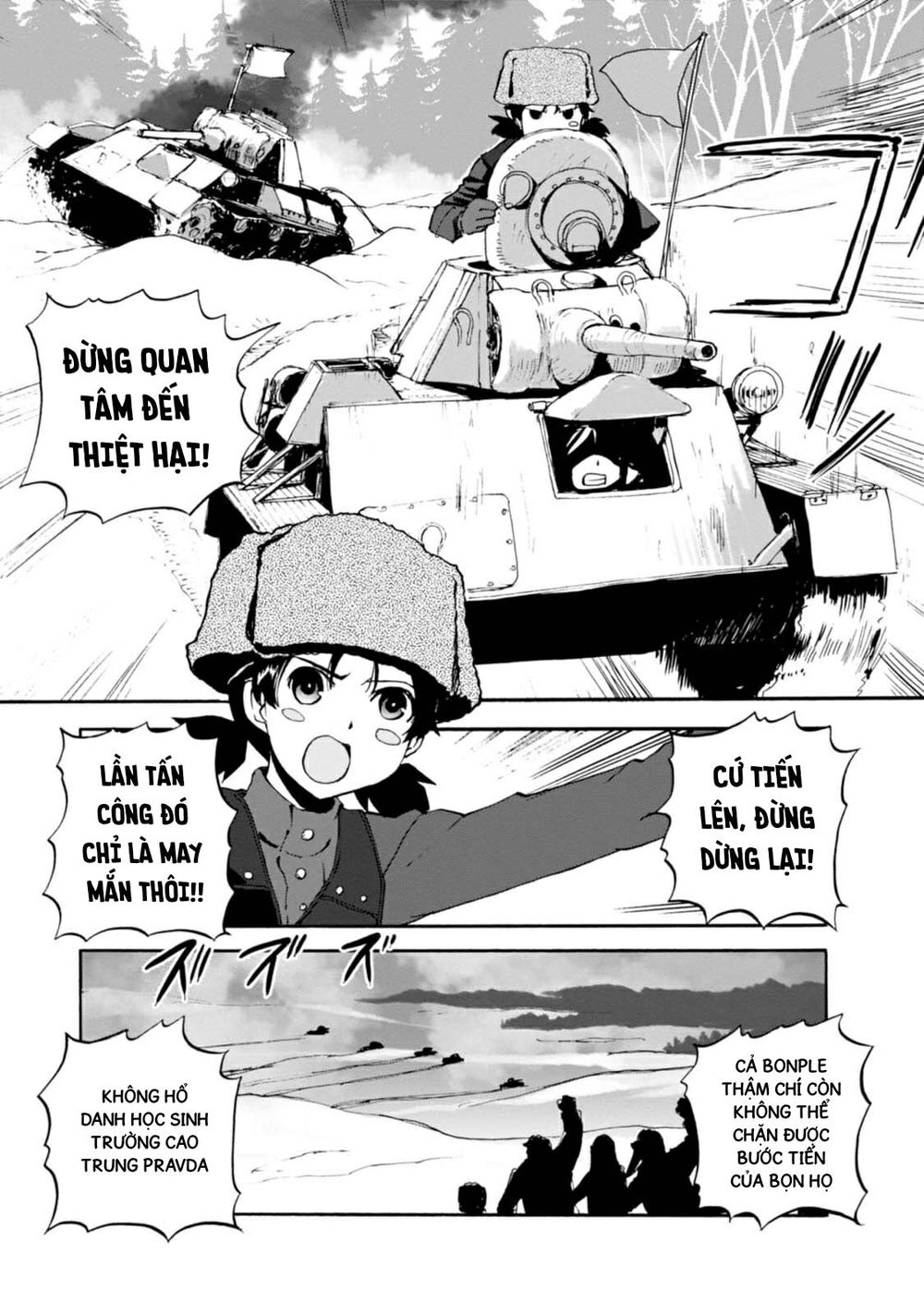 Girls Und Panzer – Little Army Chapter 12 - Trang 2