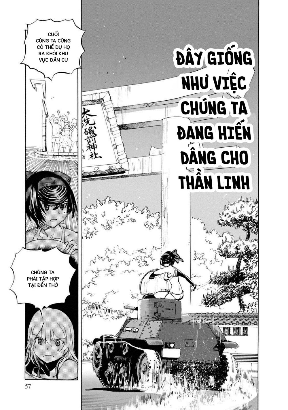 Girls Und Panzer – Little Army Chapter 10 - Trang 2