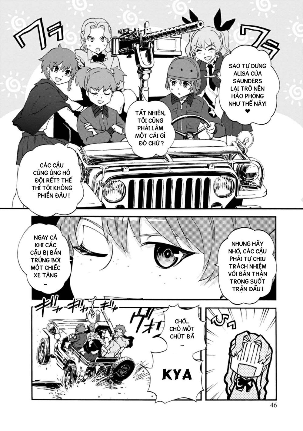 Girls Und Panzer – Little Army Chapter 6 - Trang 2