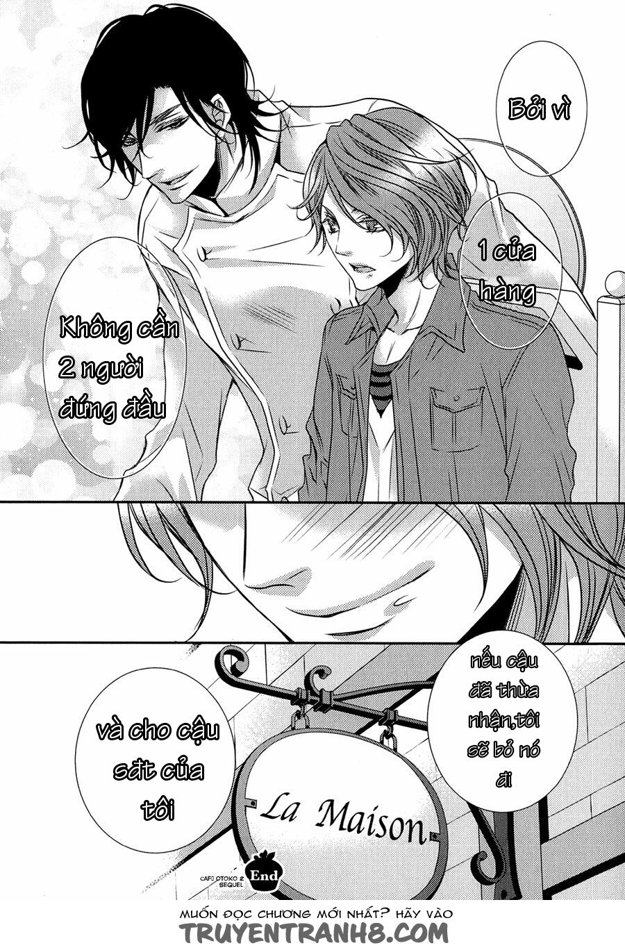 Cafe Otoko Chapter 4 - Trang 2