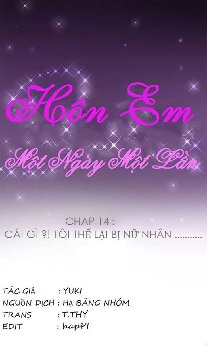 Hôn Em Một Ngày Một Lần Chapter 14 - Trang 2