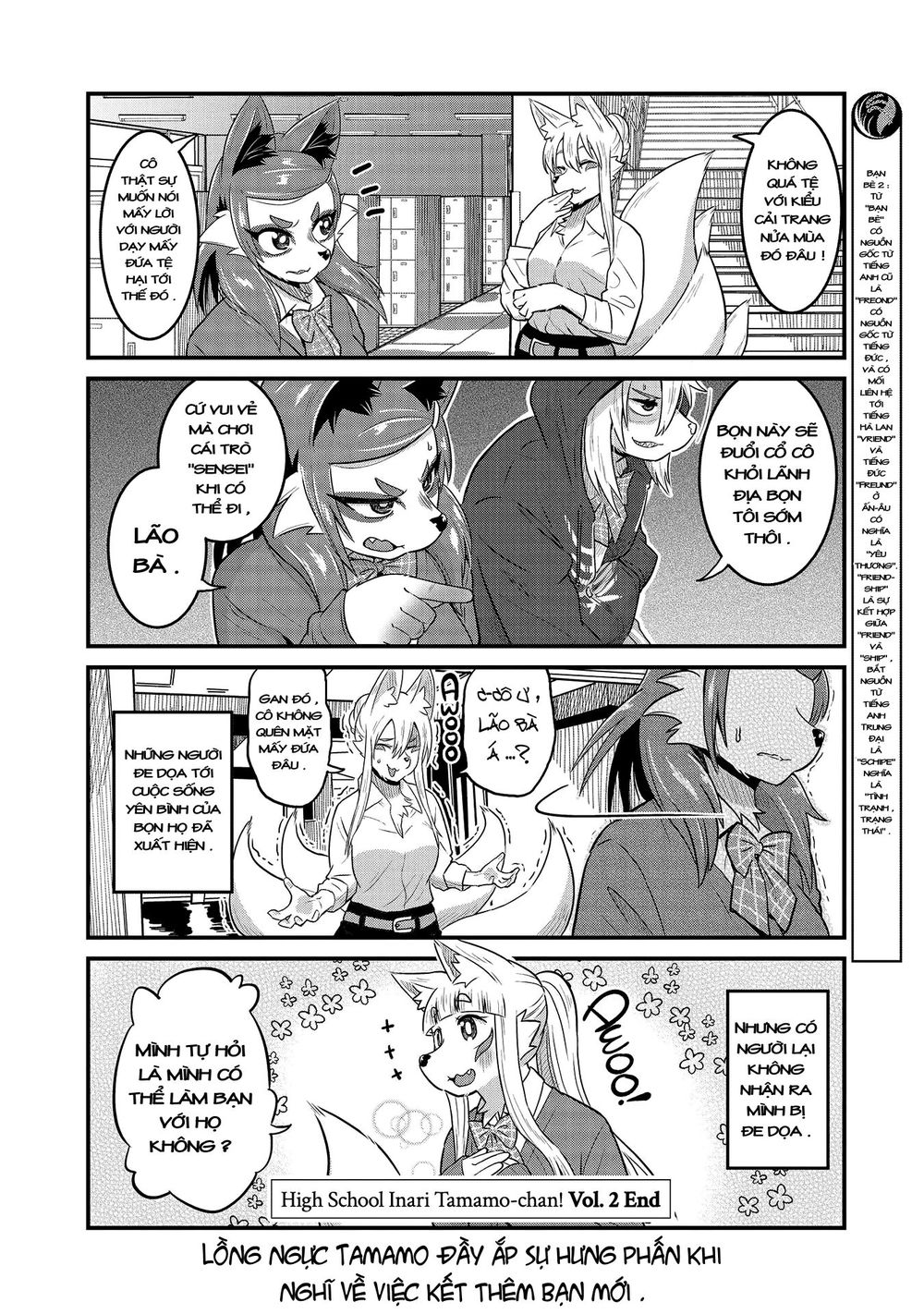 High School Inari Tamamo-Chan Chapter 31 - Trang 2