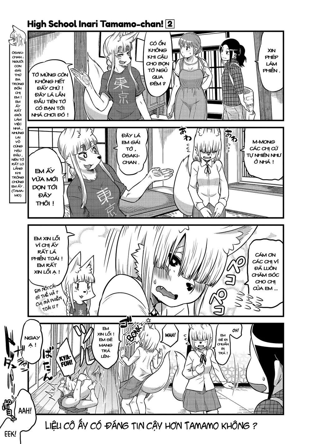 High School Inari Tamamo-Chan Chapter 18 - Trang 2