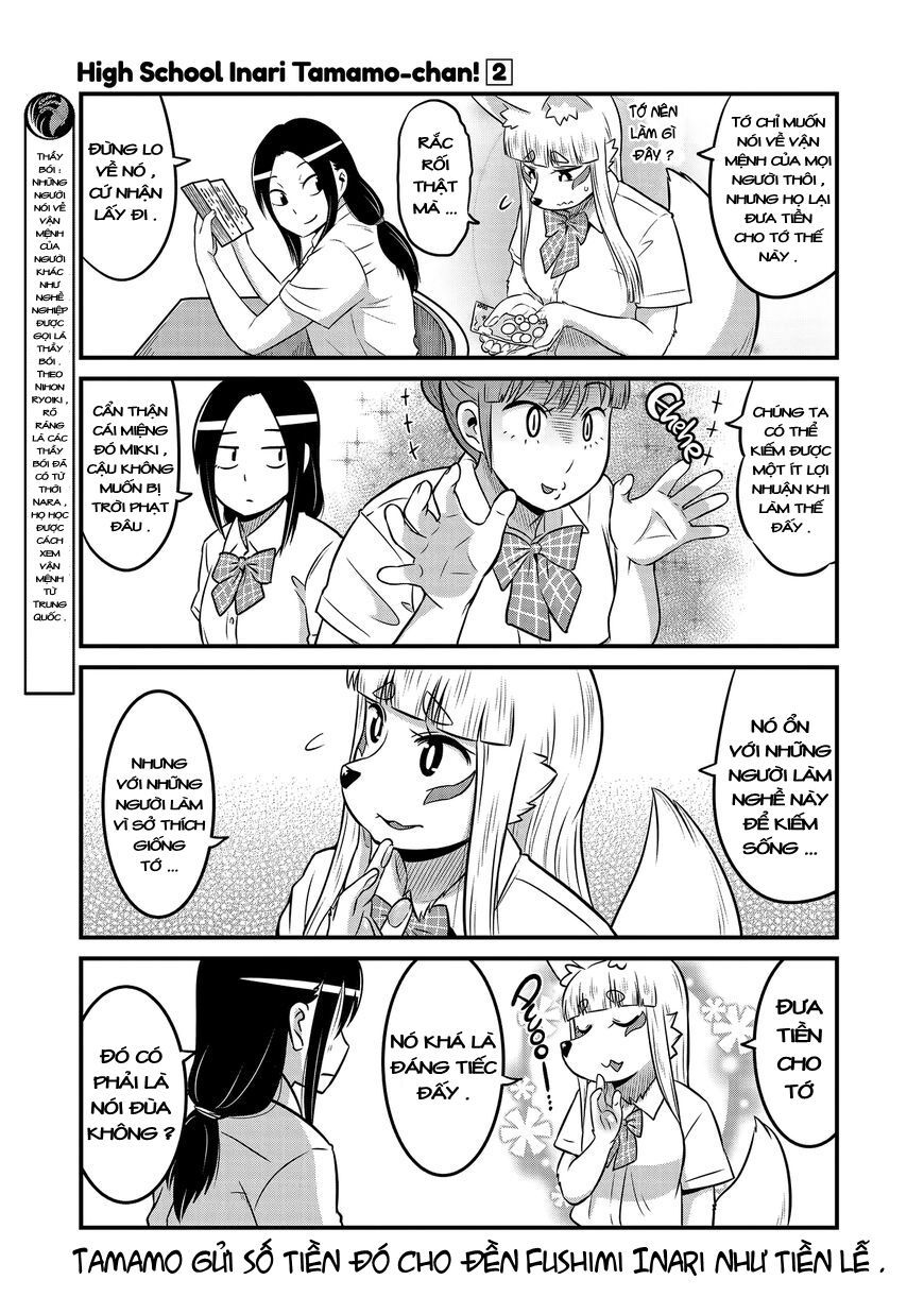 High School Inari Tamamo-Chan Chapter 17 - Trang 2