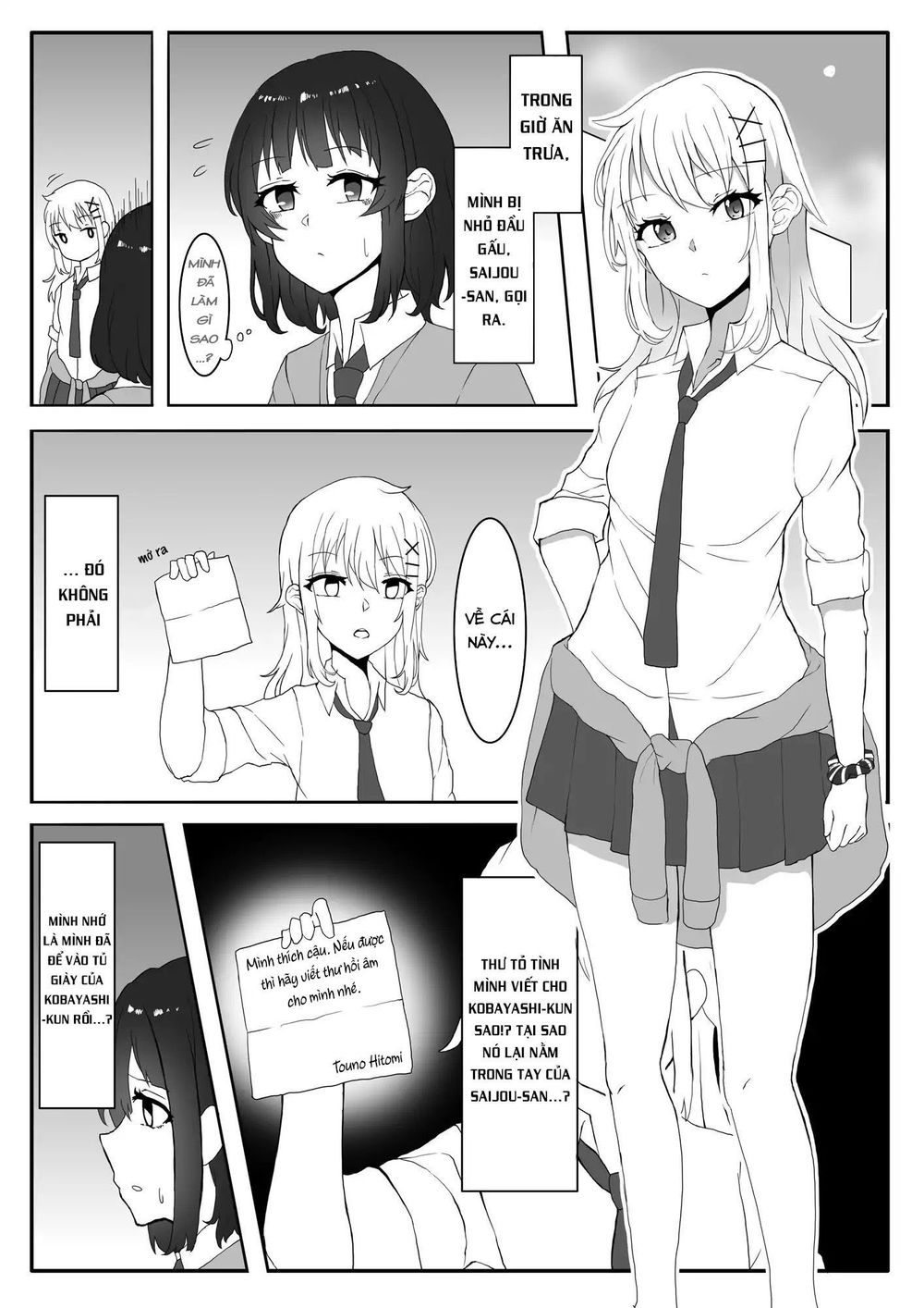 Kanchigai Kara Hajimeru Yankee To Jimi-Ko No Yuri Manga Chapter 1 - Trang 2