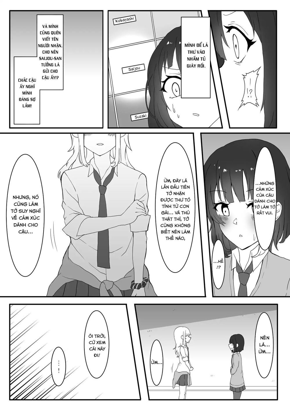 Kanchigai Kara Hajimeru Yankee To Jimi-Ko No Yuri Manga Chapter 1 - Trang 2