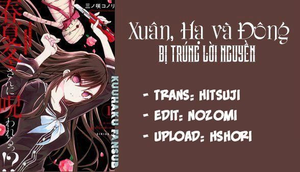 Xuân, Hạ Và Đông Bị Trúng Lời Nguyền Chapter 8 - Trang 2