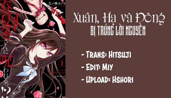 Xuân, Hạ Và Đông Bị Trúng Lời Nguyền Chapter 1 - Trang 2