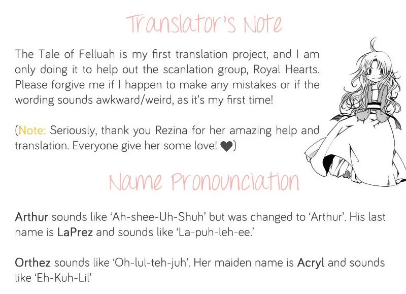 Tale Of Felluah Chapter 1 - Trang 2