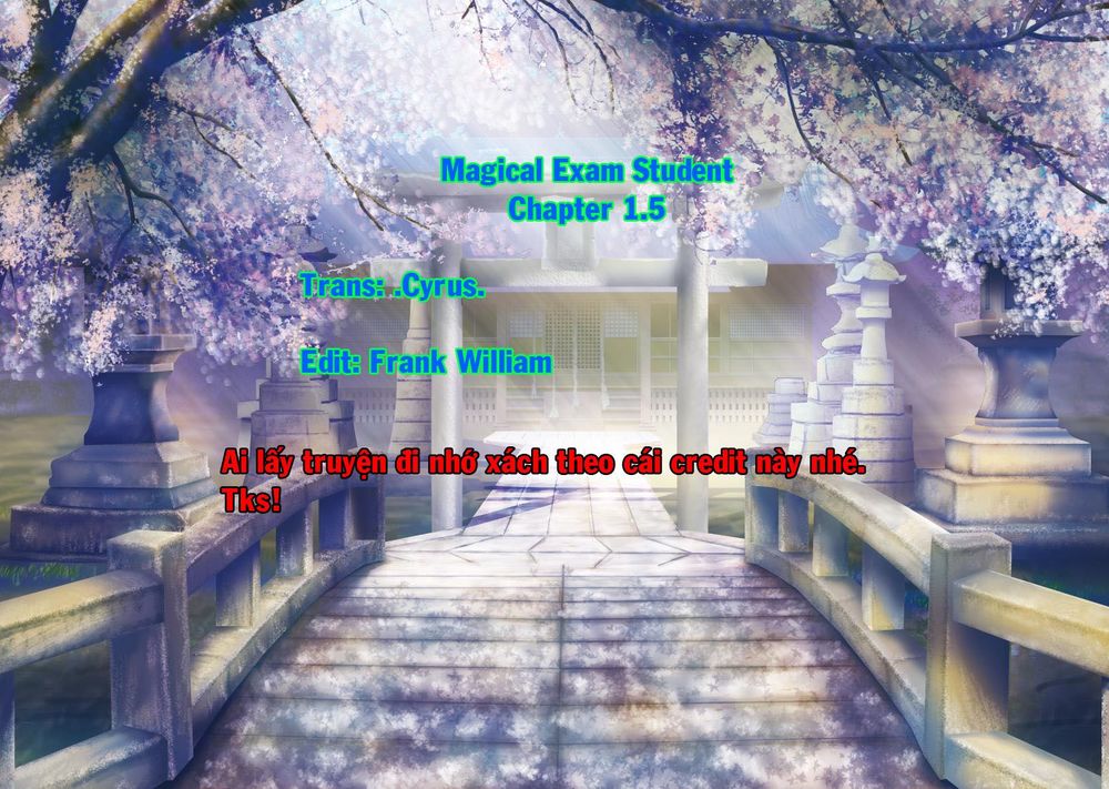 Magical Exam Student Chapter 1.5 - Trang 2