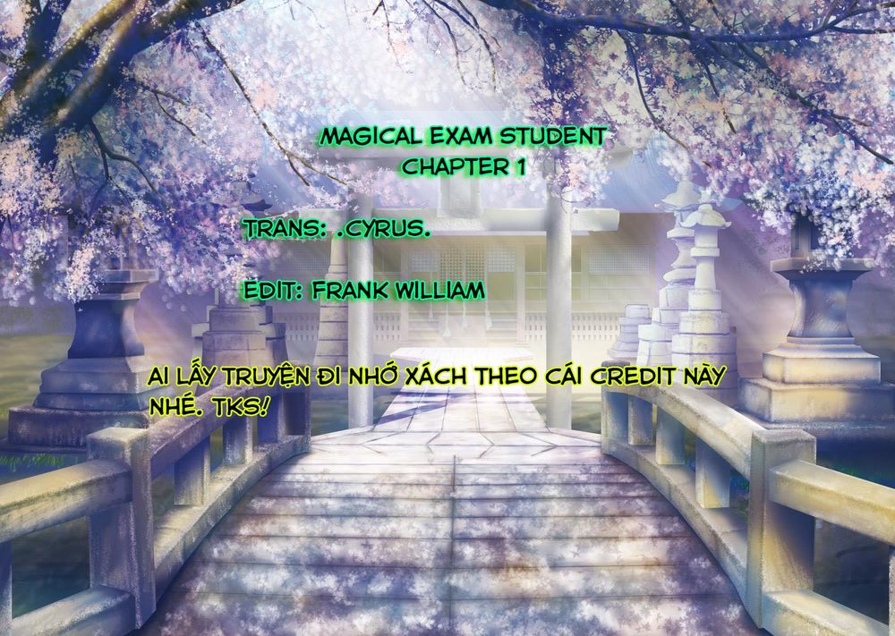 Magical Exam Student Chapter 1 - Trang 2