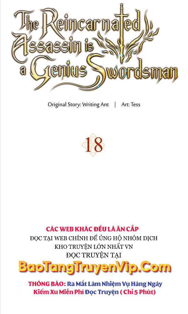 Sát Thủ Tái Sinh Thành Một Kiếm Sĩ Thiên Tài Chapter 18 - Trang 2