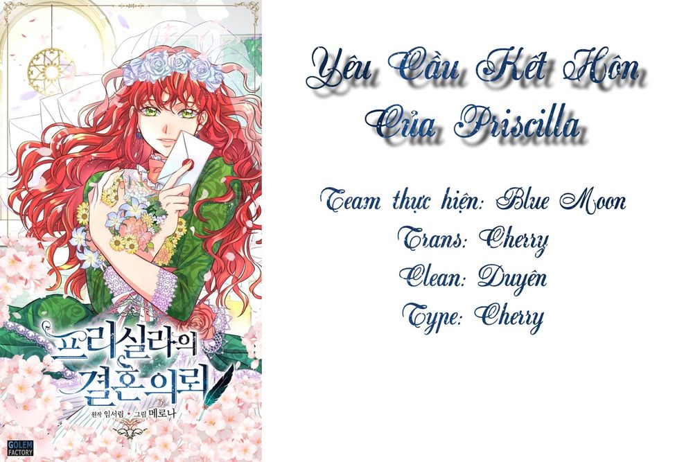 Yêu Cầu Kết Hôn Của Priscilla Chapter 2 - Trang 2