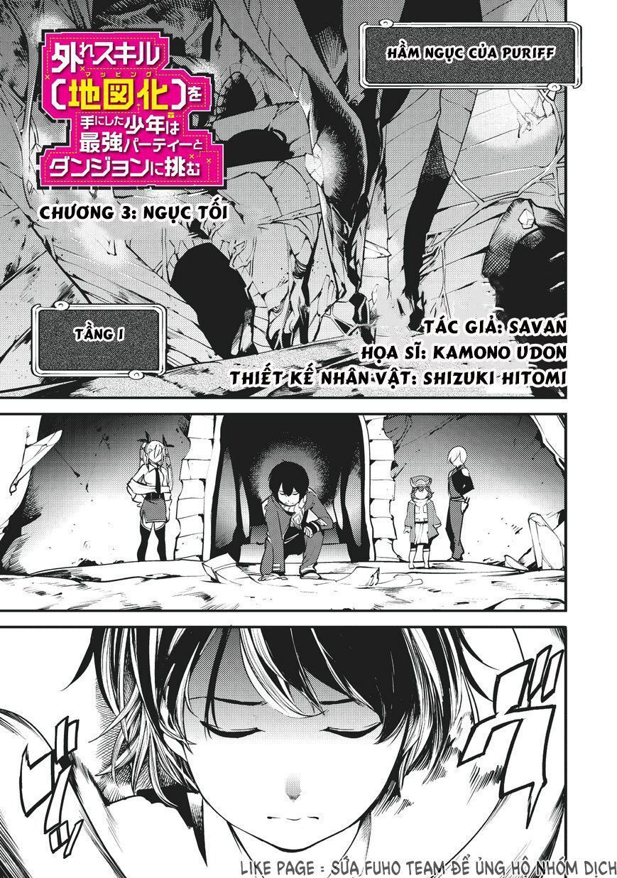 Hazure Sukiru [Chizu-Ka (Mappingu) ] Oteni Shita Shounen Wa Saikyou Pati To Danjon Ni Idomu Chapter 3 - Trang 2