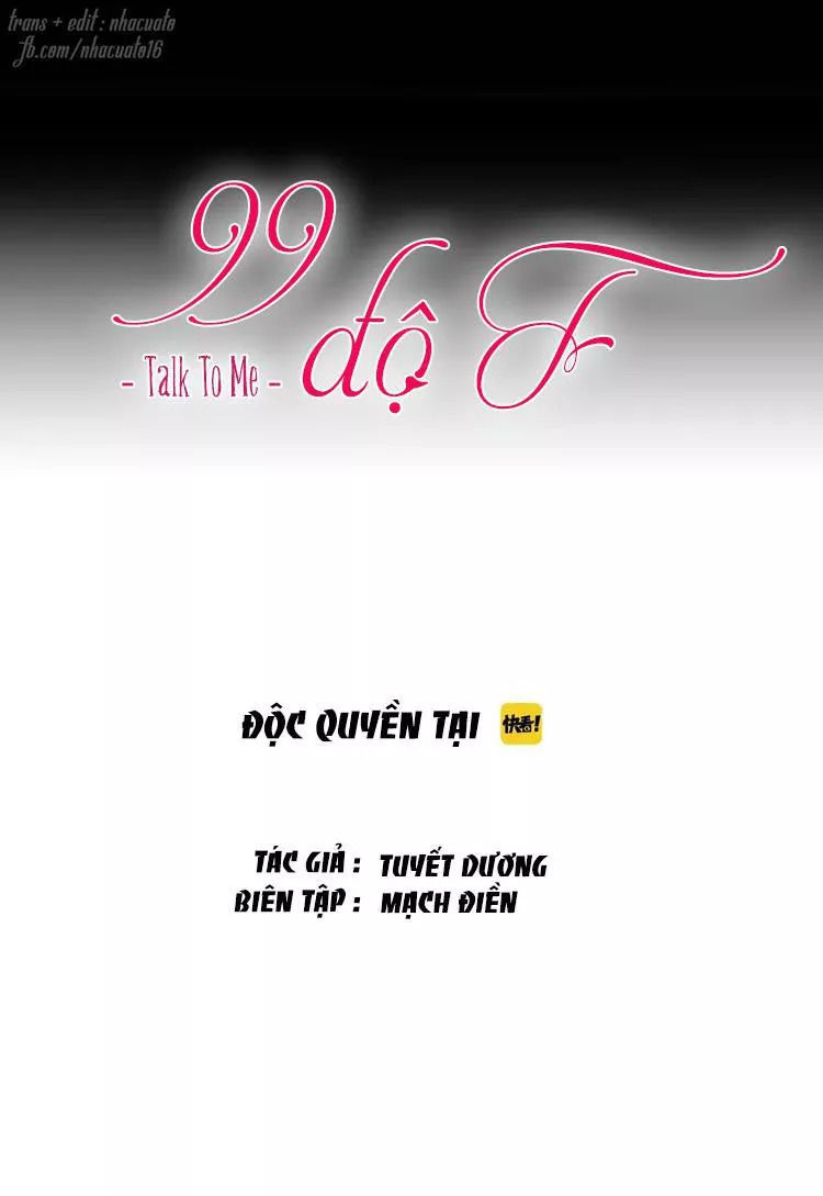 99 Độ F – Talk To Me Chapter 23 - Trang 2