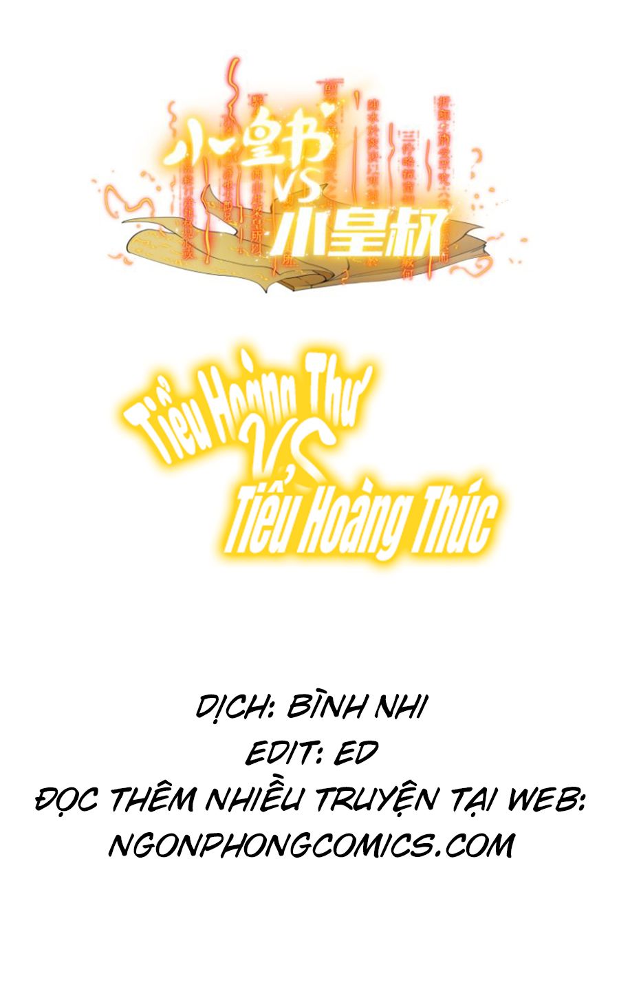 Tiểu Hoàng Thư Và Tiểu Hoàng Thúc Chapter 5 - Trang 2