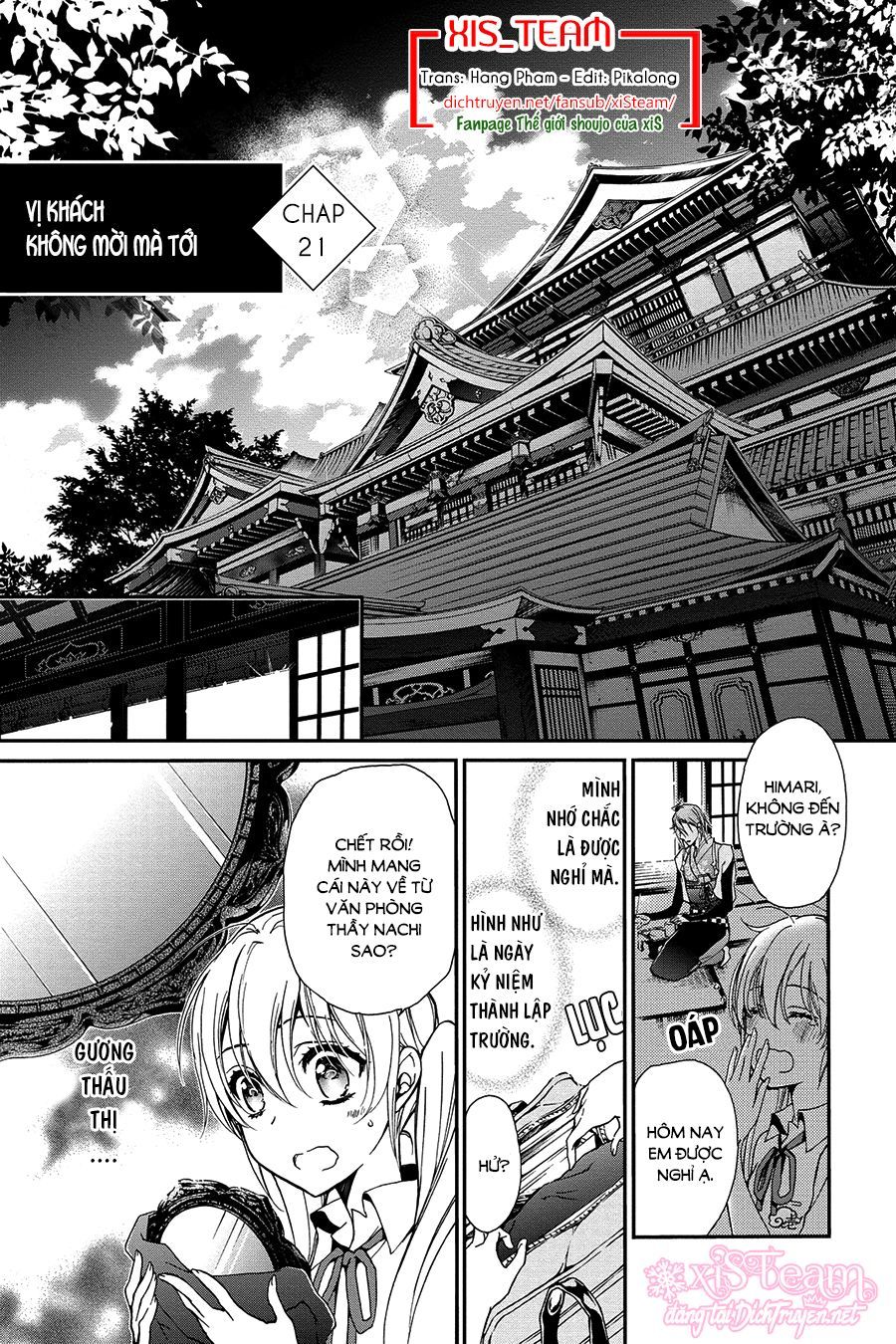 Momochi-San Chi No Ayakashi Ouji Chapter 21 - Trang 2