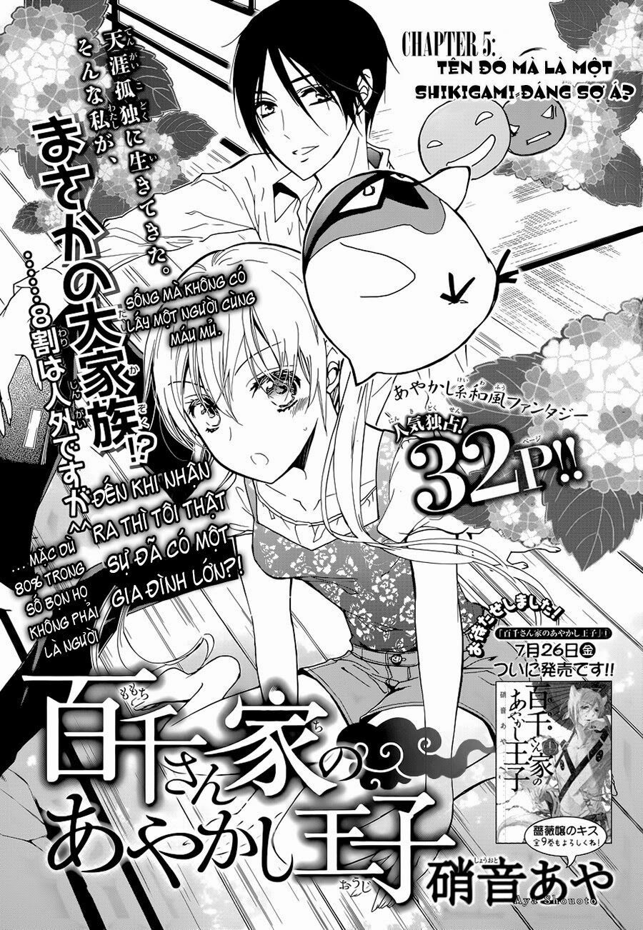 Momochi-San Chi No Ayakashi Ouji Chapter 5 - Trang 2