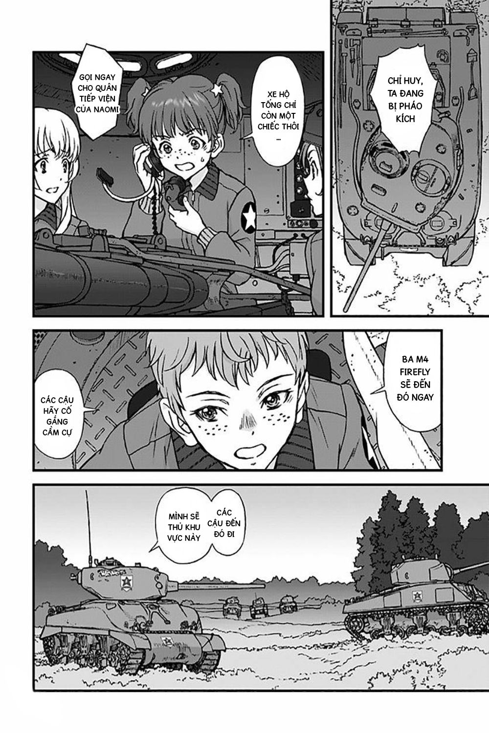 Girls Und Panzer: The Fir Tree And The Iron-Winged Witch Chapter 5 - Trang 2