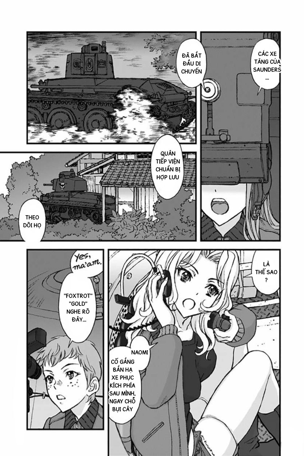 Girls Und Panzer: The Fir Tree And The Iron-Winged Witch Chapter 5 - Trang 2