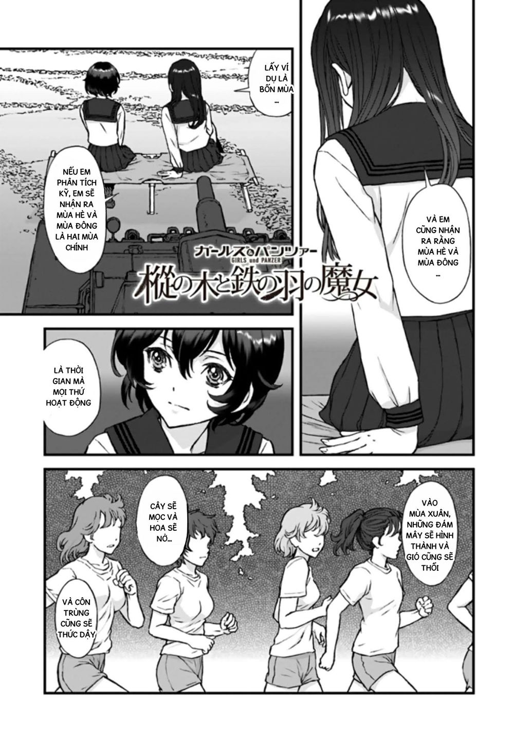 Girls Und Panzer: The Fir Tree And The Iron-Winged Witch Chapter 4 - Trang 2