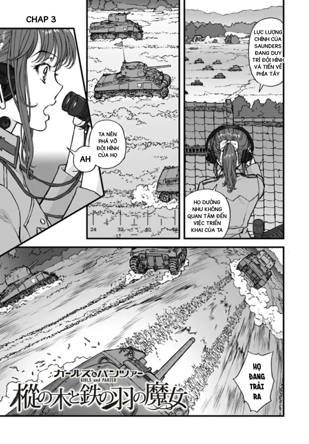 Girls Und Panzer: The Fir Tree And The Iron-Winged Witch Chapter 3 - Trang 2