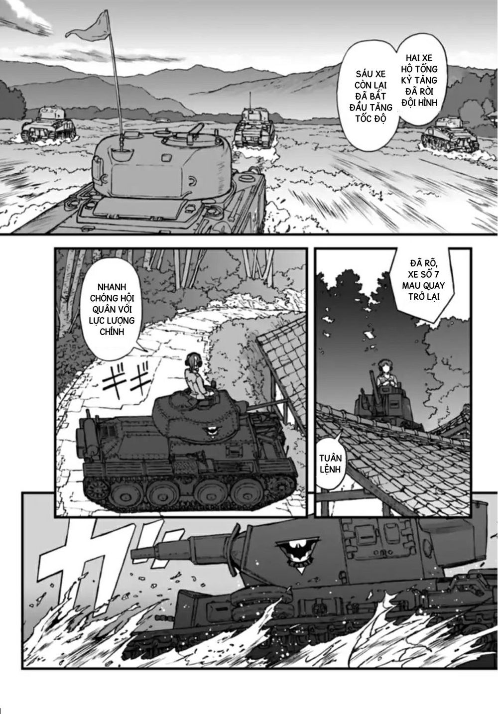 Girls Und Panzer: The Fir Tree And The Iron-Winged Witch Chapter 3 - Trang 2