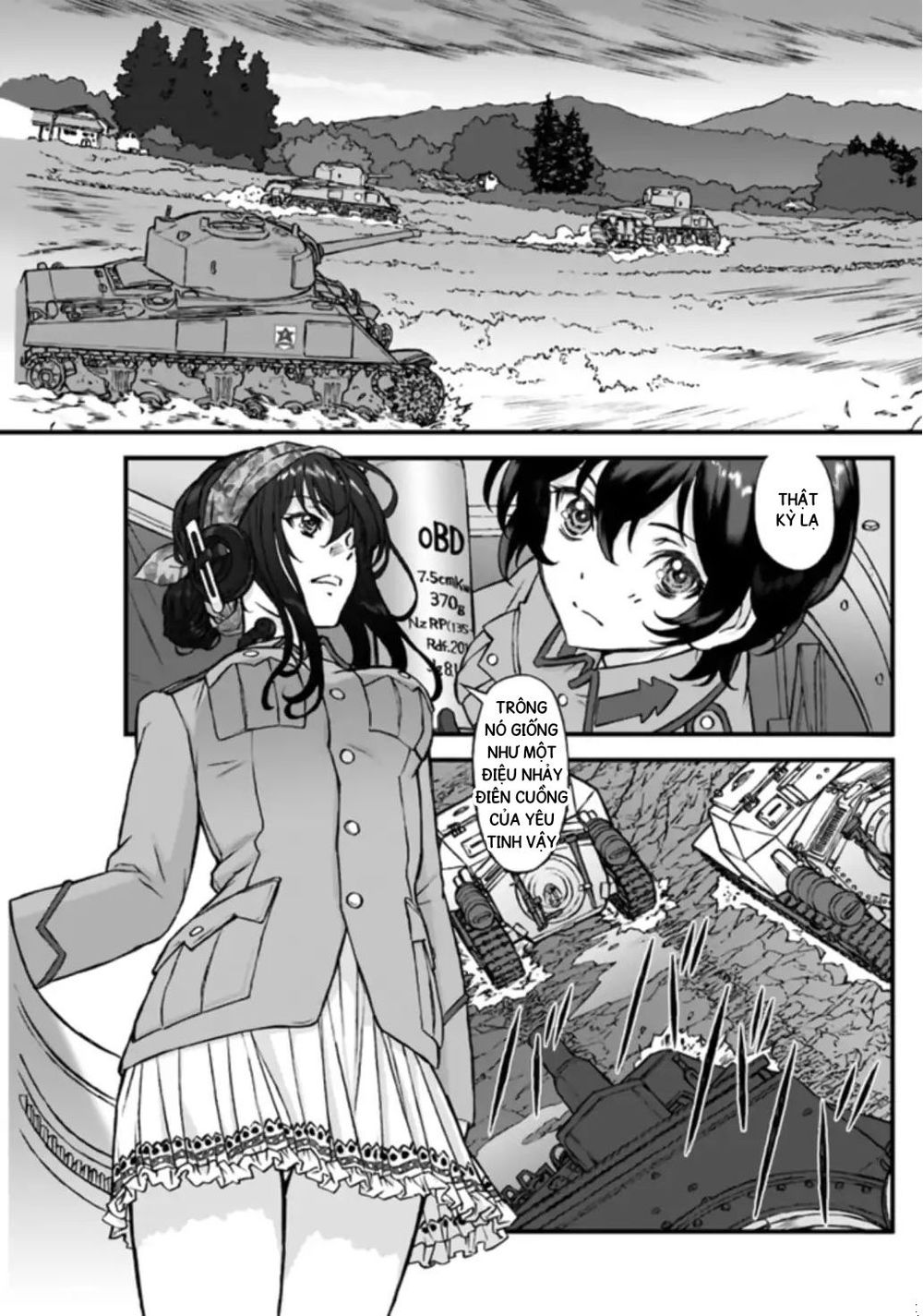 Girls Und Panzer: The Fir Tree And The Iron-Winged Witch Chapter 3 - Trang 2