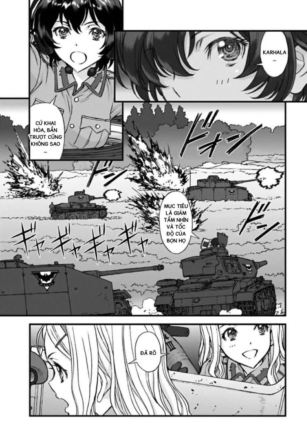 Girls Und Panzer: The Fir Tree And The Iron-Winged Witch Chapter 3 - Trang 2