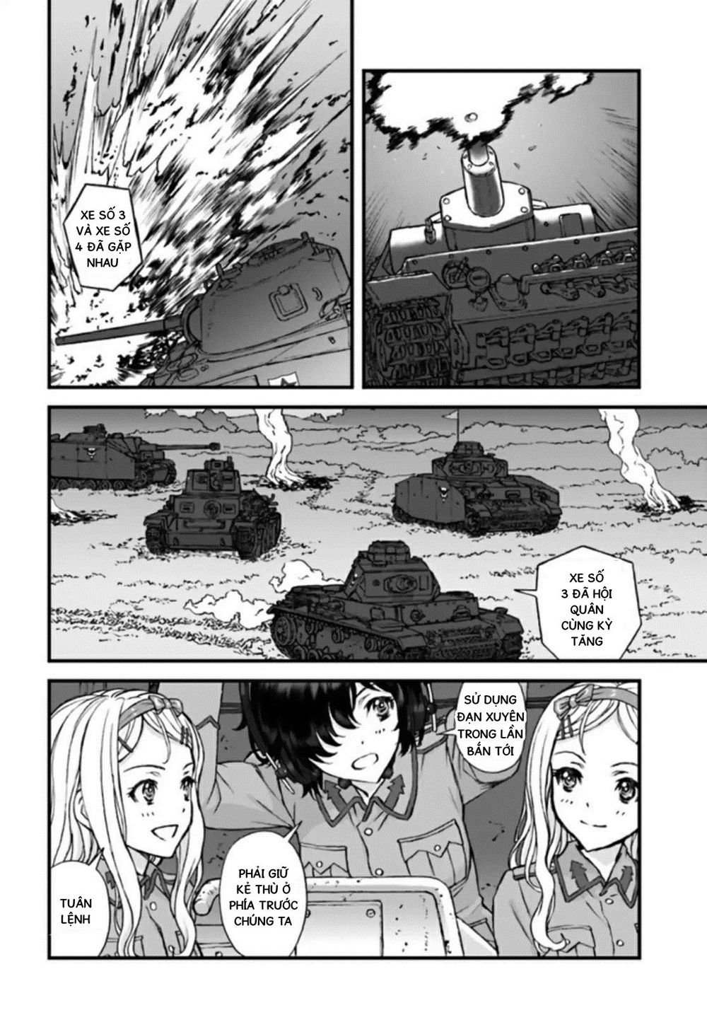 Girls Und Panzer: The Fir Tree And The Iron-Winged Witch Chapter 3 - Trang 2