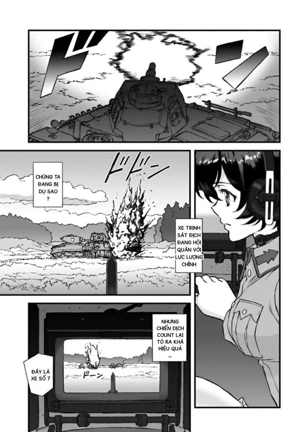 Girls Und Panzer: The Fir Tree And The Iron-Winged Witch Chapter 3 - Trang 2