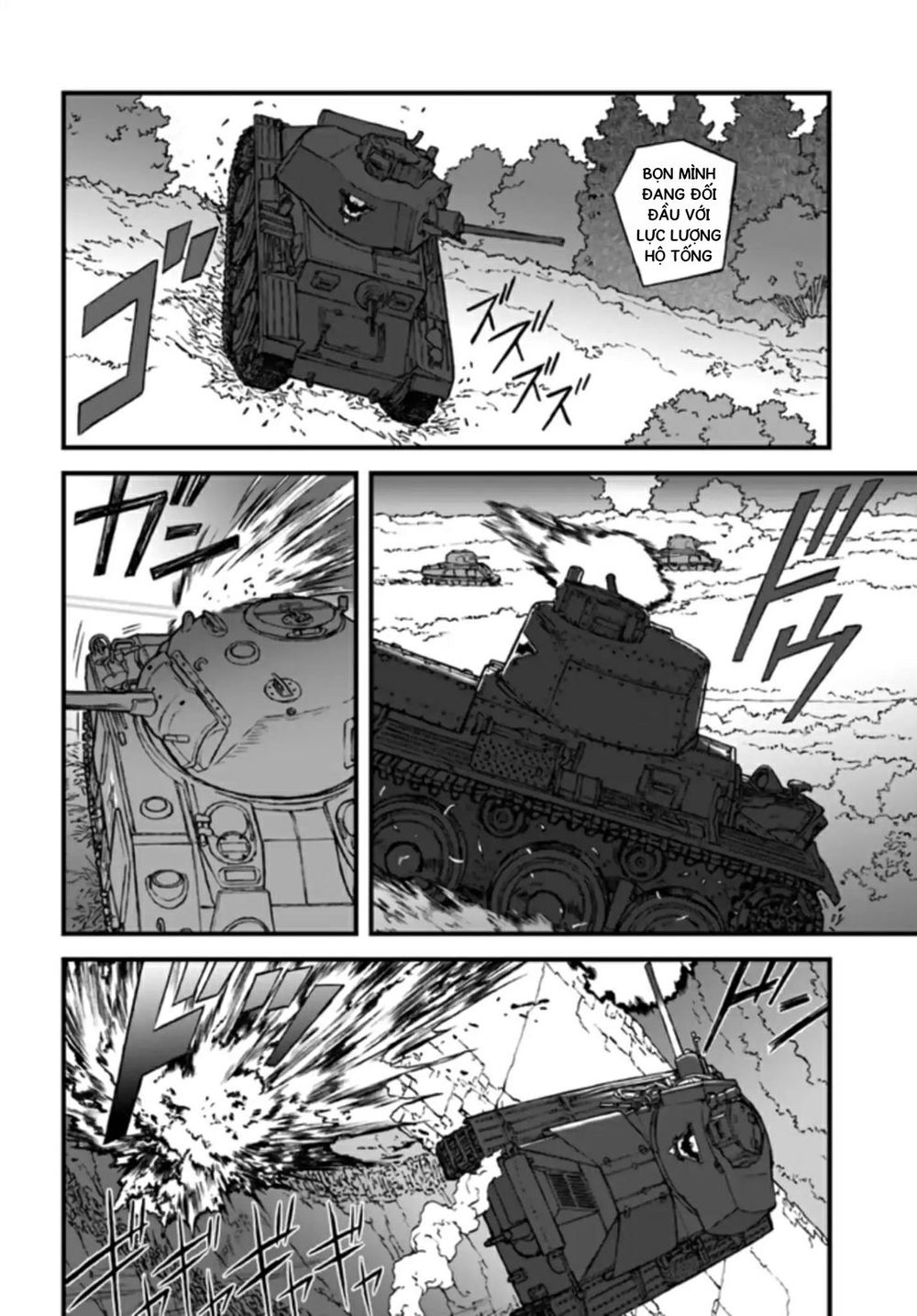 Girls Und Panzer: The Fir Tree And The Iron-Winged Witch Chapter 3 - Trang 2