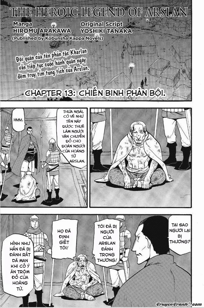 Huyền Thoại Arslan Chapter 13 - Trang 2