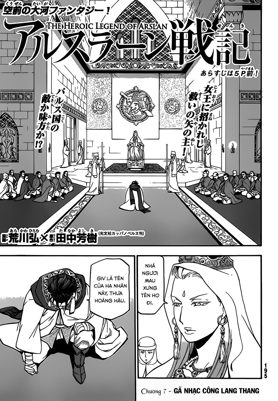 Huyền Thoại Arslan Chapter 7 - Trang 2