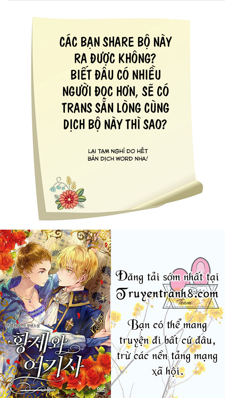 Hoàng Đế Và Nữ Hiệp Sĩ Chapter 52 - Trang 2