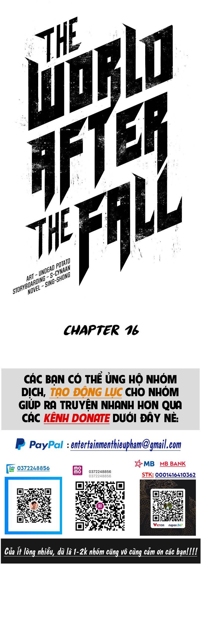 Thế Giới Sau Tận Thế Chapter 16 - Trang 2