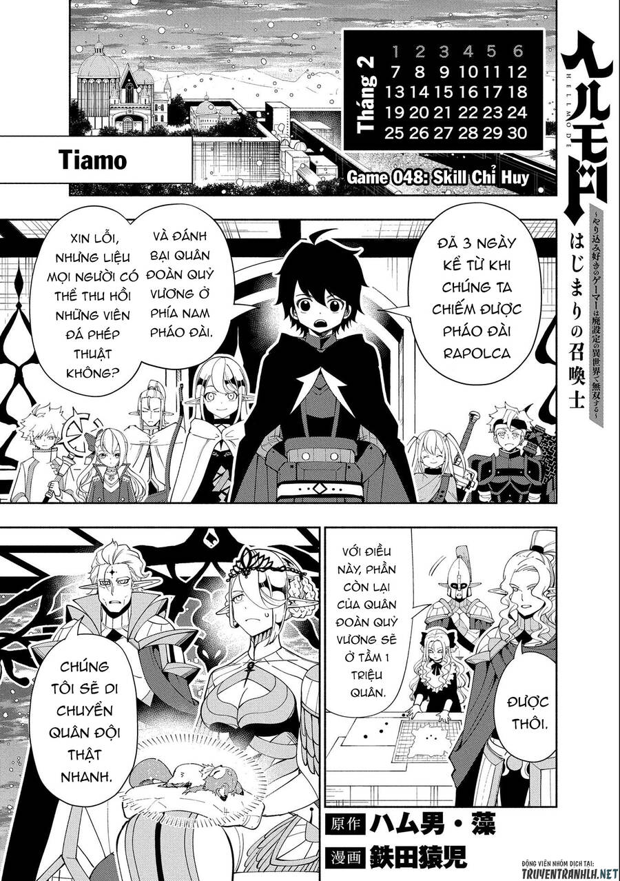 Hell Mode: Yarikomi Suki No Gamer Wa Hai Settei No Isekai De Musou Suru Chapter 48 - Trang 2