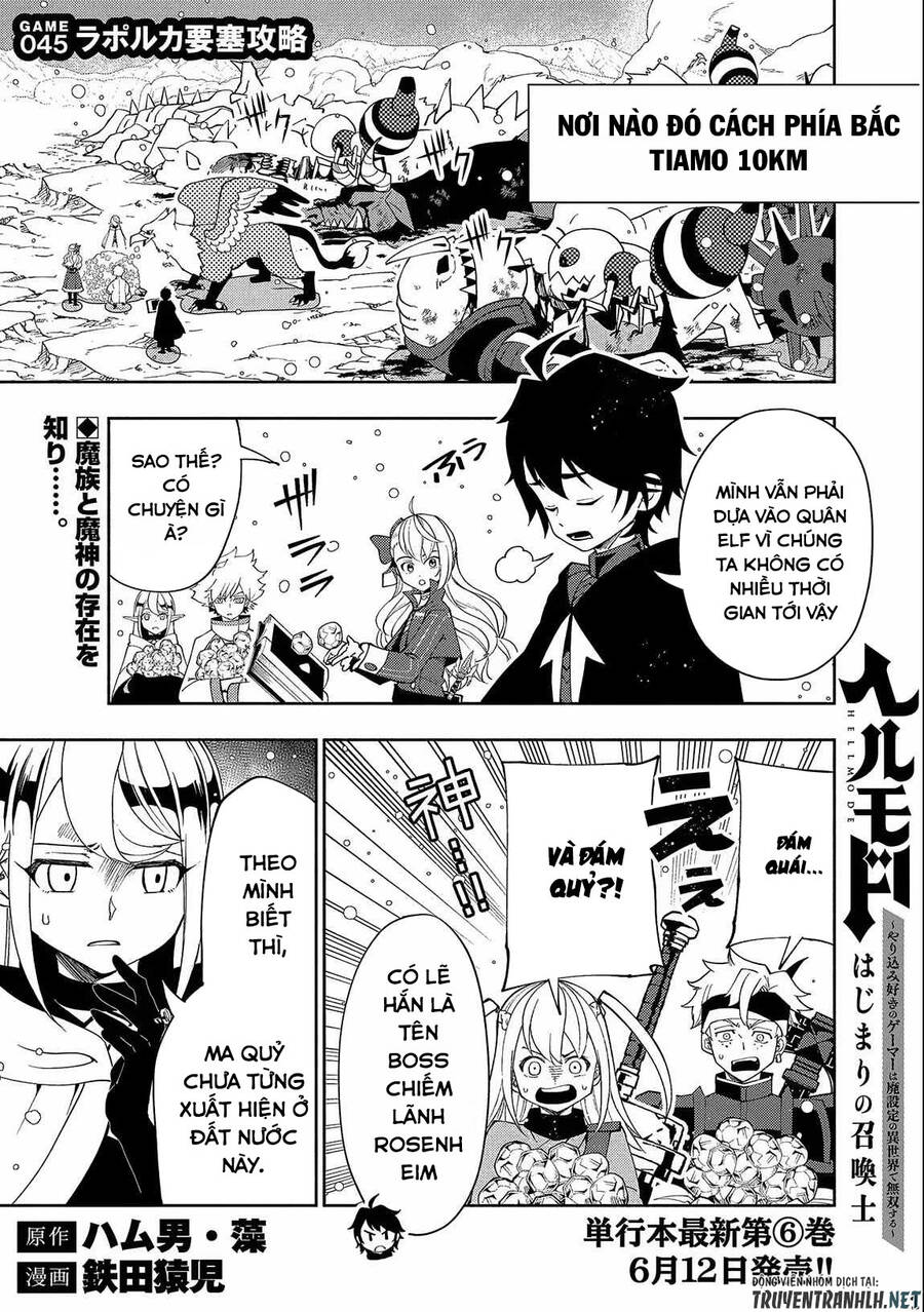 Hell Mode: Yarikomi Suki No Gamer Wa Hai Settei No Isekai De Musou Suru Chapter 45 - Trang 2