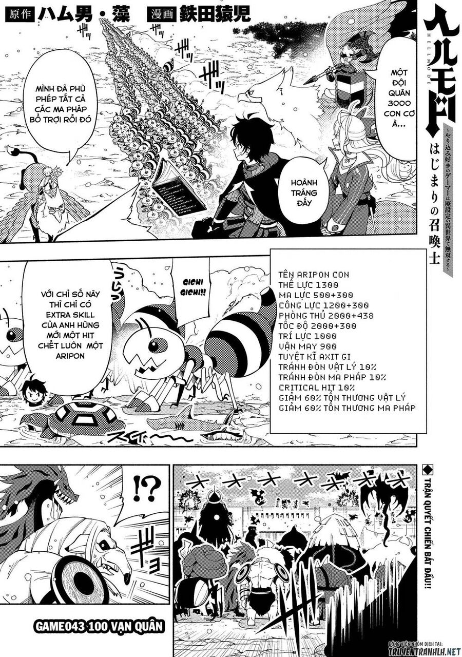 Hell Mode: Yarikomi Suki No Gamer Wa Hai Settei No Isekai De Musou Suru Chapter 43 - Trang 2