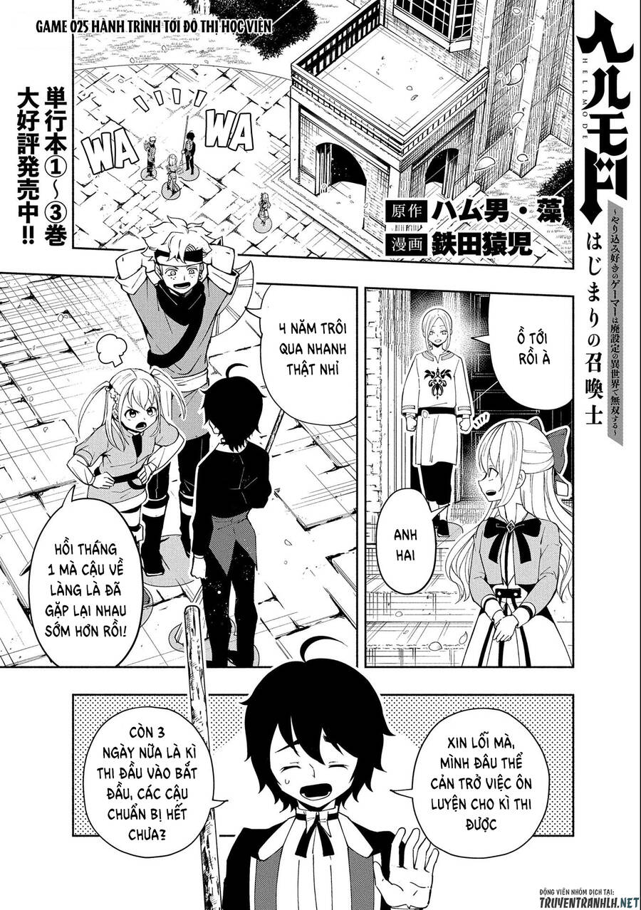 Hell Mode: Yarikomi Suki No Gamer Wa Hai Settei No Isekai De Musou Suru Chapter 25 - Trang 2