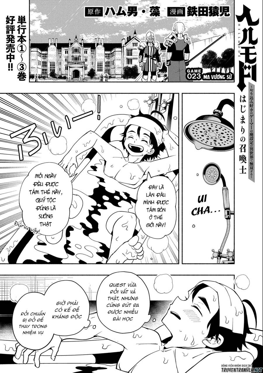 Hell Mode: Yarikomi Suki No Gamer Wa Hai Settei No Isekai De Musou Suru Chapter 23 - Trang 2