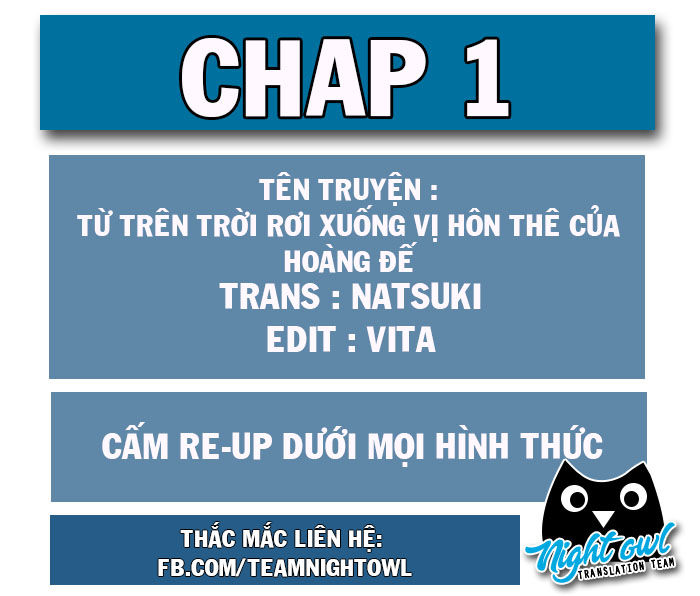 Từ Trên Trời Rơi Xuống Vị Hôn Thê Của Hoàng Đế Chapter 1 - Trang 2