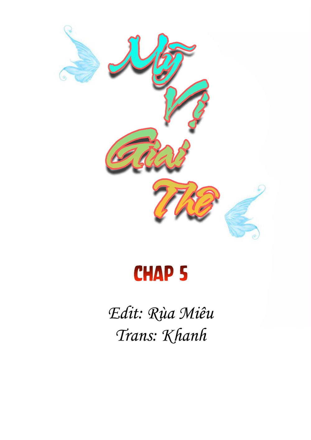 Mỹ Vị Giai Thê Chapter 5 - Trang 2