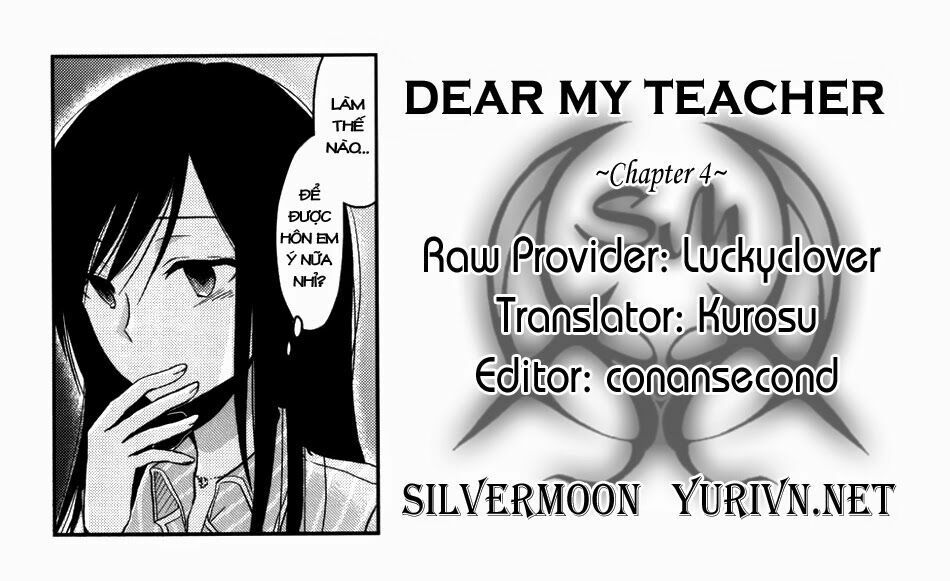 Dear My Teacher Chapter 4 - Trang 2