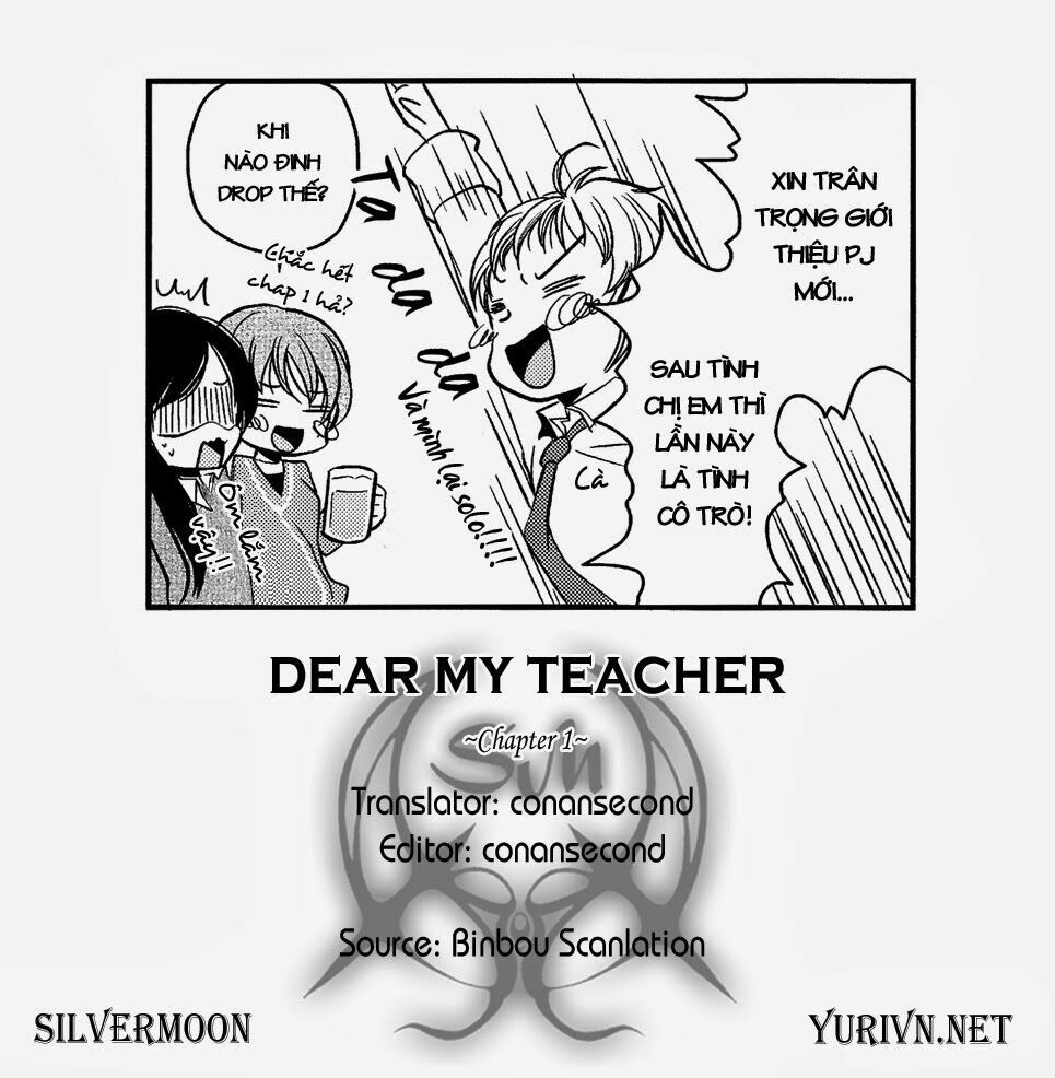 Dear My Teacher Chapter 1 - Trang 2