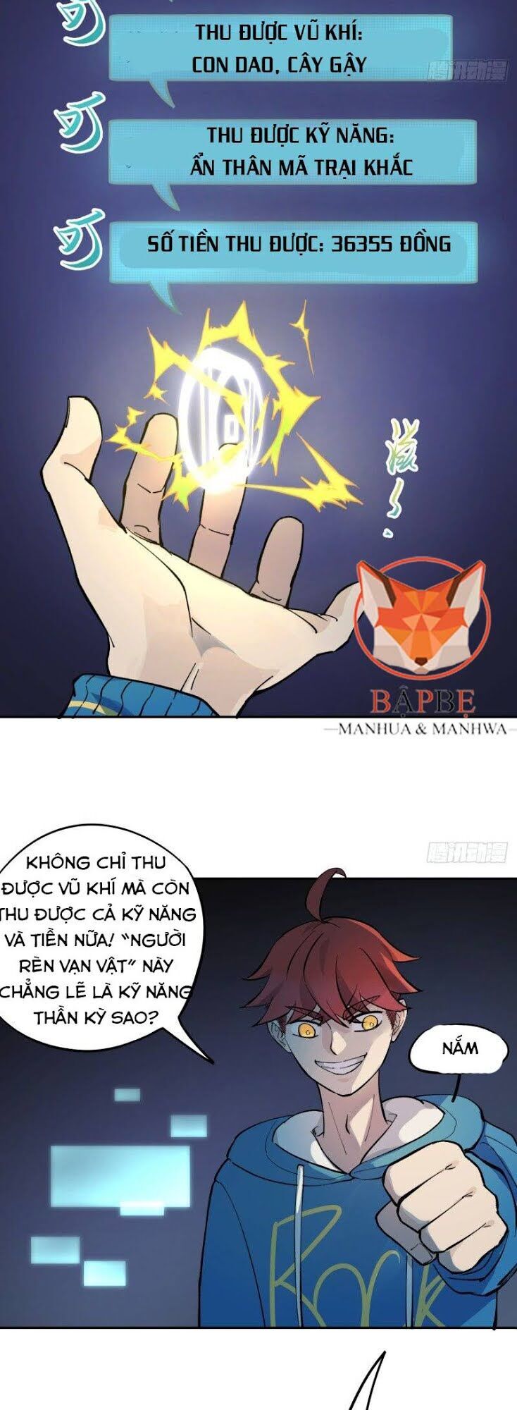 Vô Hạn Khắc Kim Chi Thần Chapter 5 - Trang 2