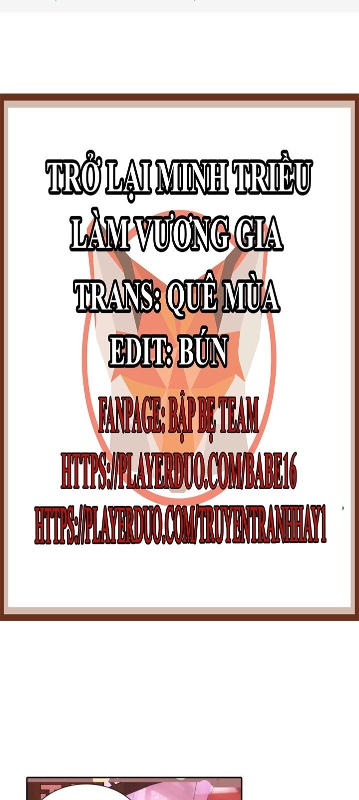 Trở Lại Minh Triều Làm Vương Gia Chapter 33 - Trang 2