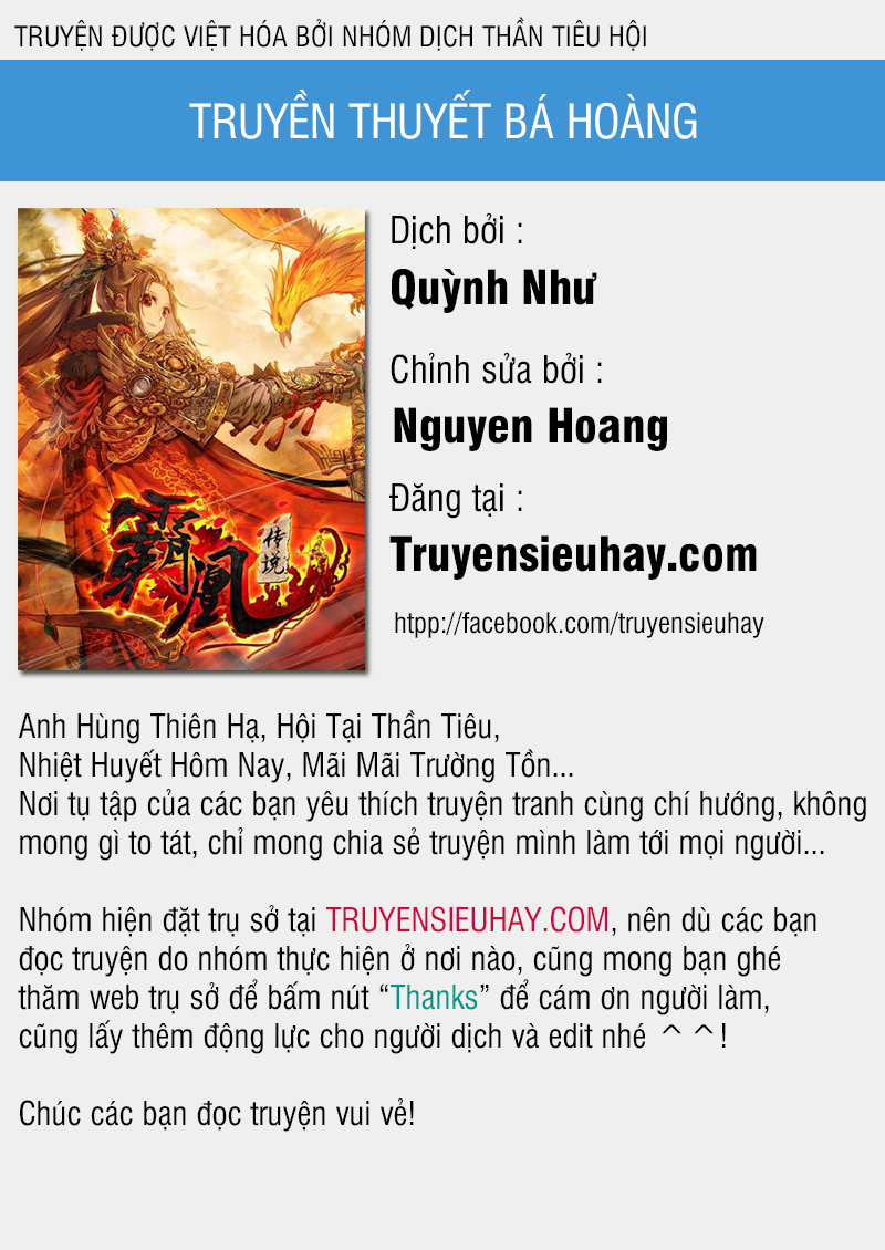 Bá Hoàng Truyền Thuyết Chapter 9 - Trang 2